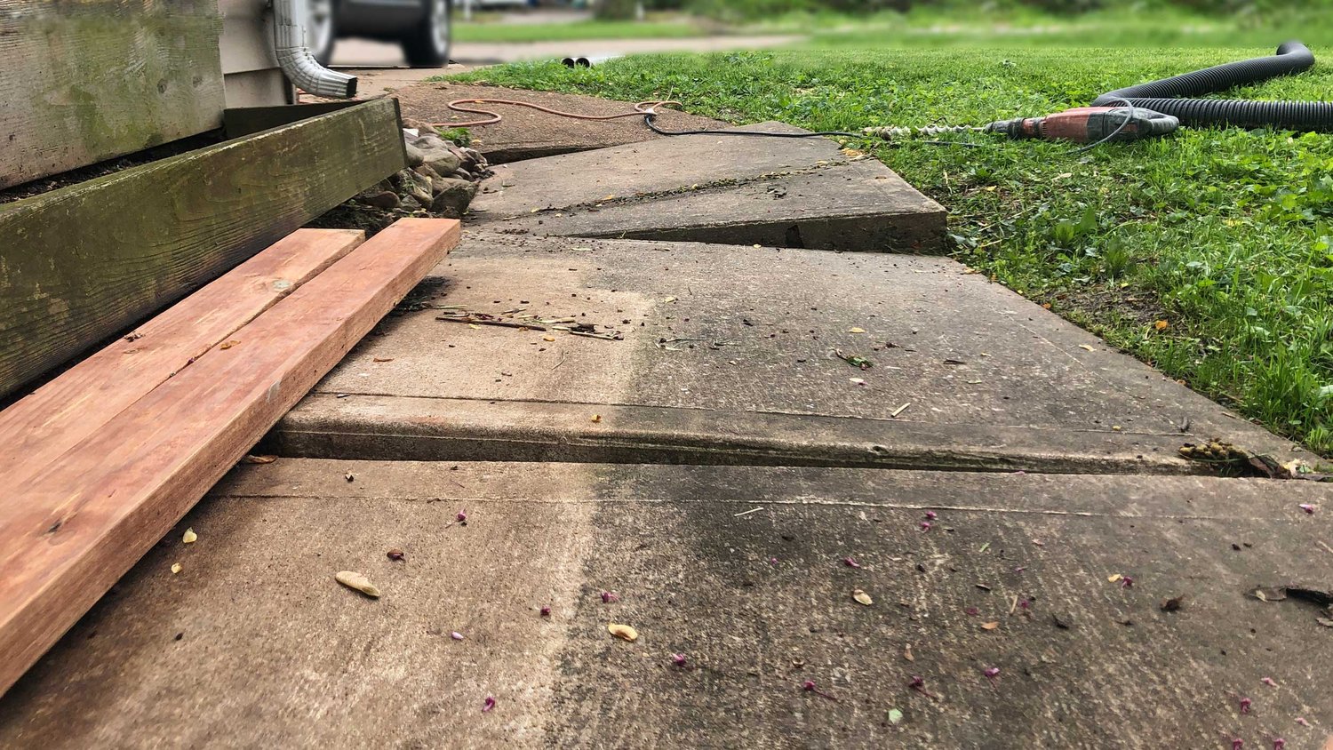 Pump It Up Concrete Jacking graphic – mudjacking vs slab replacement in Medicine Hat